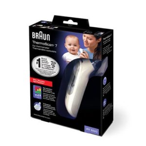 BRAUN THERMOSCAN 7 EAR THERMOMETER IRT6520
