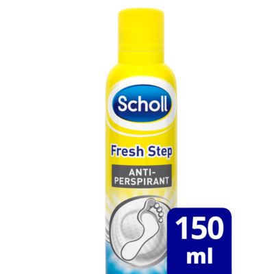 SCHOLL FRESH STEP ANTIPERSPIRANT SPRAY (150ML)