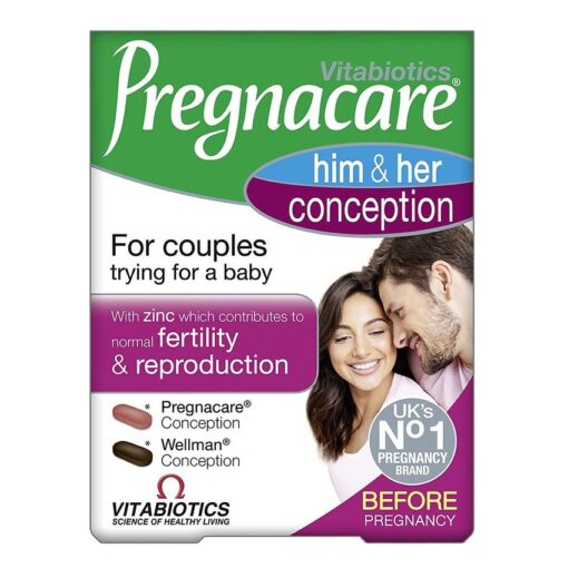 Pregnacare Him & Her Conception - Vitabiotics (60)