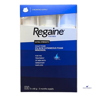 Regaine Extra Strength Foam - 5% Minoxidil (3x60g)