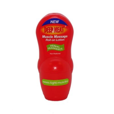 DEEP HEAT MUSCLE MASSAGE ROLL-ON (50ML)