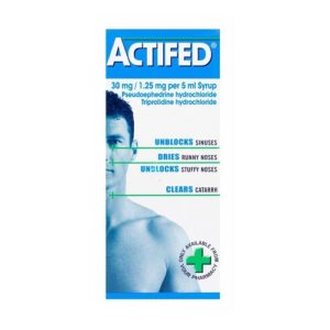 ACTIFED SYRUP (100ML)
