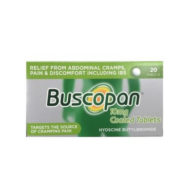BUSCOPAN 10MG TABLETS (20)
