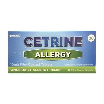 CETRINE 10MG TABLETS CETIRIZINE (30)