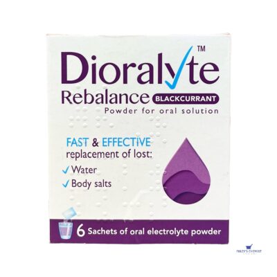 Dioralyte Rebalance Sachets Blackcurrant (6)
