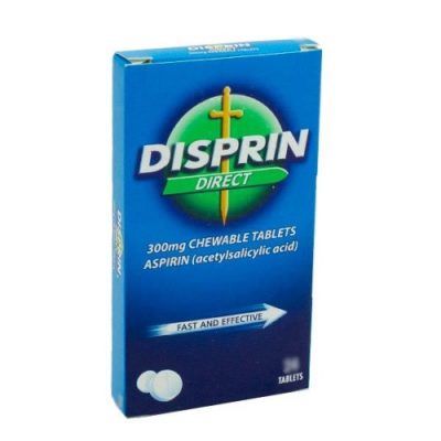 DISPRIN DIRECT 300MG CHEWABLE TABLETS (24)