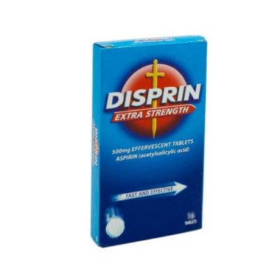 DISPRIN EXTRA STRENGTH 500MG EFF TABLETS (16)
