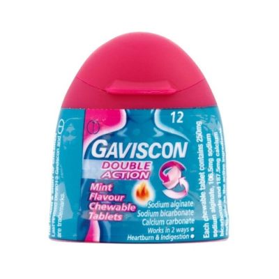 GAVISCON EXTRA TABLETS HANDYPACK (12)