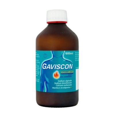 GAVISCON LIQUID PEPPERMINT (600ML)