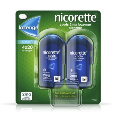 NICORETTE COOLS LOZENGE 2MG (80)
