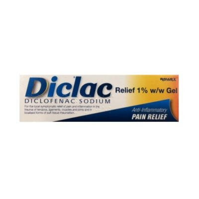 DICLAC RELIEF 1% DICLOFENAC GEL