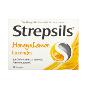 Strepsils Honey & Lemon lozenges (36)