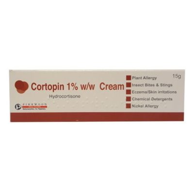 CORTOPIN 1% HYDROCORTISONE CREAM (15G)