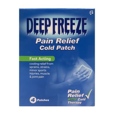 DEEP FREEZE PAIN RELIEF COLD PATCH (4)