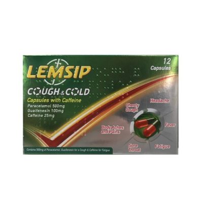 LEMSIP COUGH & COLD CAPSULES (12)