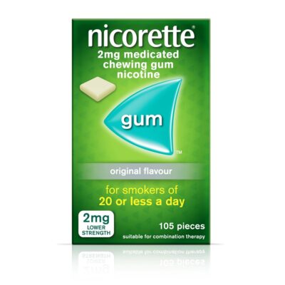 NICORETTE GUM ORIGINAL 2MG (105)