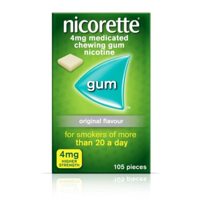 NICORETTE GUM ORIGINAL 4MG (105)