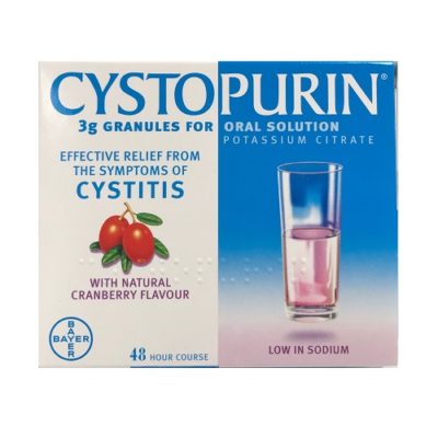 CYSTOPURIN 3G SACHETS POTASSIUM CITRATE (6)