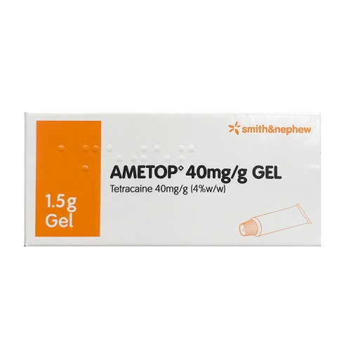 AMETOP GEL 40MG/G TETRACAINE (1.5G)