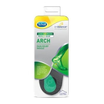 SCHOLL BALL OF FOOT & ARCH PAIN RELIEF INSOLES