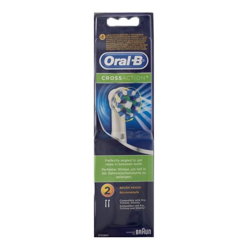 Oral-B CrossAction Replacement Toothbrush Heads