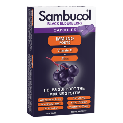 SAMBUCOL IMMUNO FORTE CAPSULES (30)