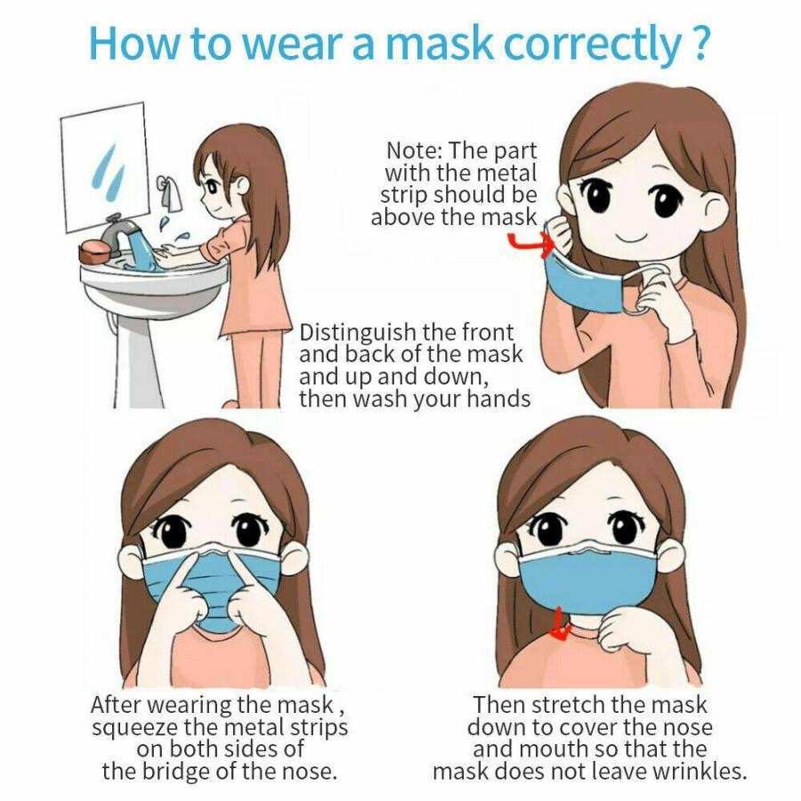 How to wear the mask