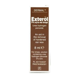 EXTEROL 5% EAR DROPS (8ML)