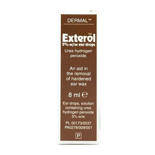 EXTEROL 5% EAR DROPS (8ML)