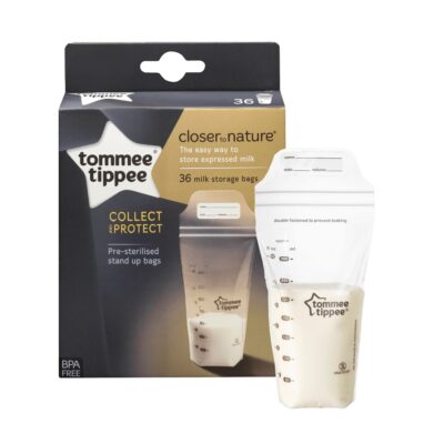TOMMEE TIPPEE COLLECT & PROTECT MILK STORAGE BAGS (36)