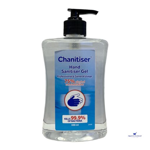 Hand Sanitiser 75% Alcohol - Chanitiser (500ml)