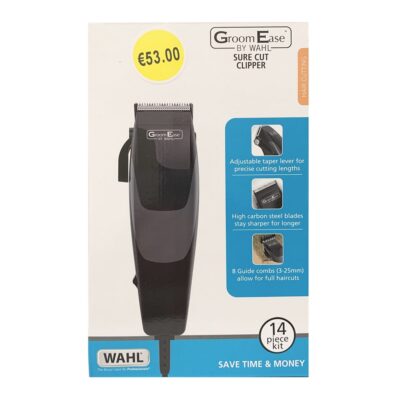 WAHL GROOMEASE SURE CUT HAIR CLIPPER SET