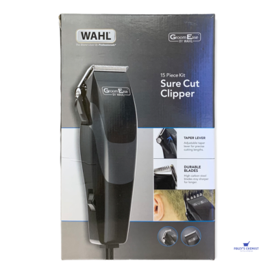 Wahl GroomEase Sure Cut Hair Clipper Set