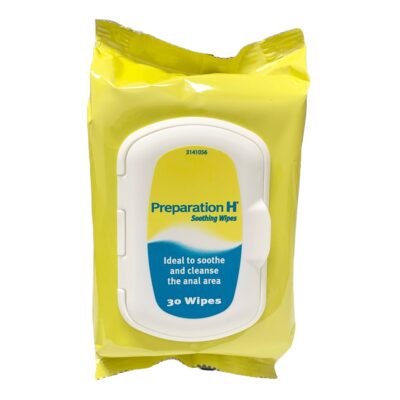 PREPARATION H SOOTHING WIPES (30)