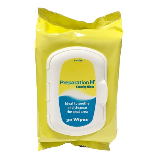 PREPARATION H SOOTHING WIPES (30)