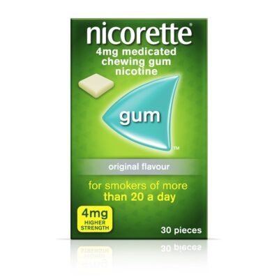 NICORETTE GUM ORIGINAL 4MG (30)