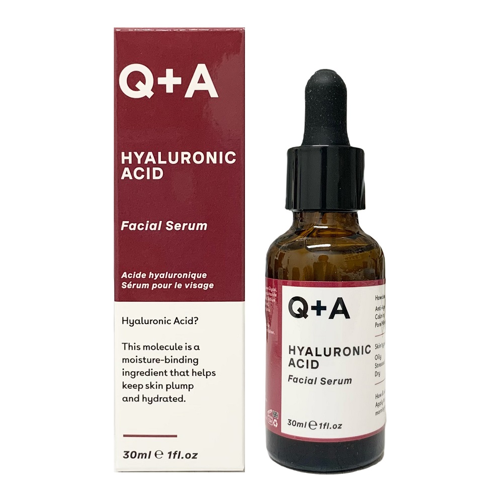 Q+A Hyaluronic Acid Facial Serum (30ml)