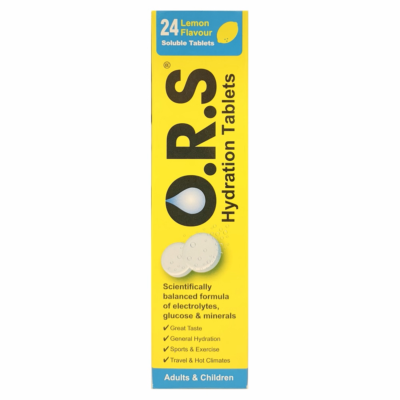 O.R.S. Hydration Tablets - Lemon (24)