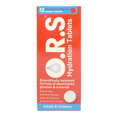 O.R.S. Hydration Tablets - Strawberry (12)