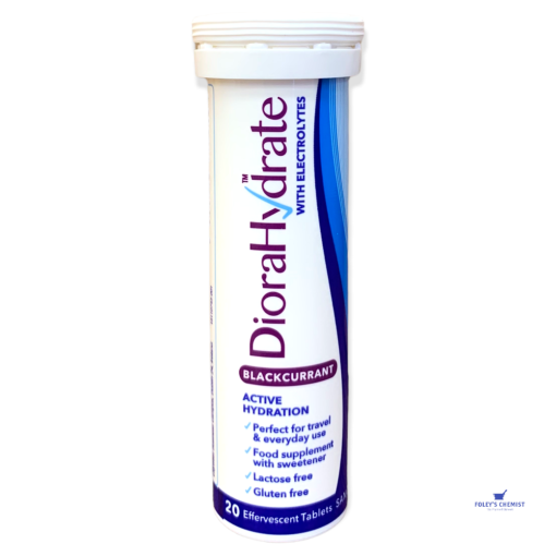 DioraHydrate Effervescent Tablets - Blackcurrant (20)