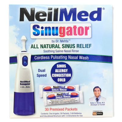 Neilmed Sinugator - Cordless Pulsating Nasal Wash
