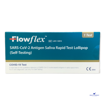 COVID-19 Saliva Rapid Antigen Test Lollipop - Flowflex (1)