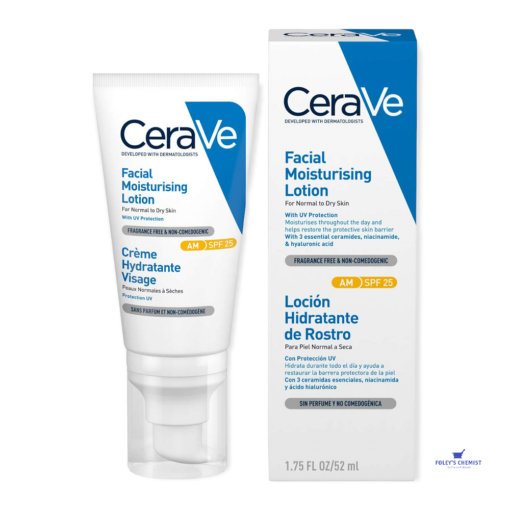 CeraVe Facial Moisturising Lotion AM SPF25 (52ml)