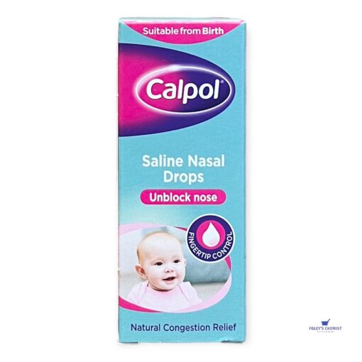 Calpol Saline Nasal Drops (10ml)