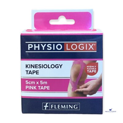 Kinesiology Tape Pink 5cm x 5m - Physiologix