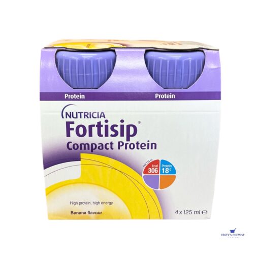 Fortisip Compact Protein 125ml (4) Banana