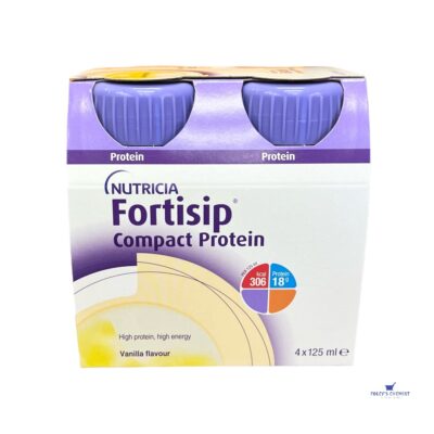 Fortisip Compact Protein 125ml (4) Vanilla